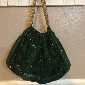 Beautiful Green Gianni Bini purse